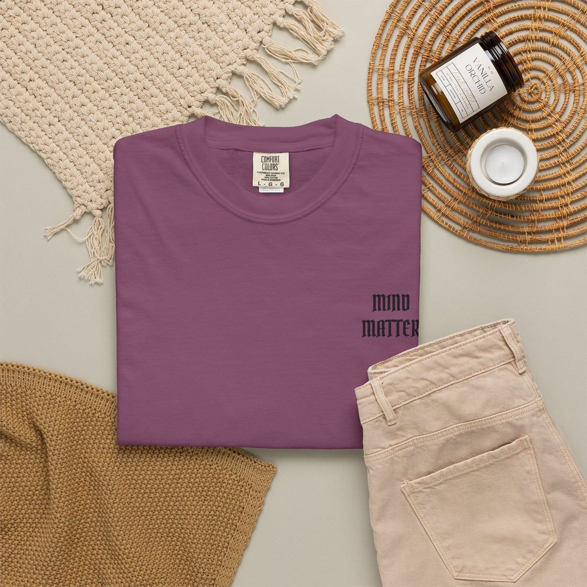 Mind Over Matter Garment-Dyed T-shirt