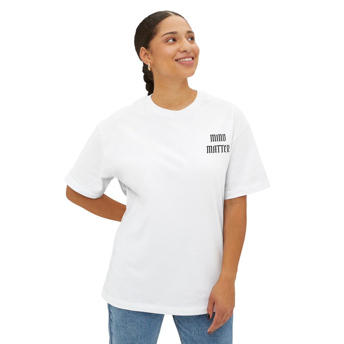 Mind Over Matter Oversized Boxy Tee